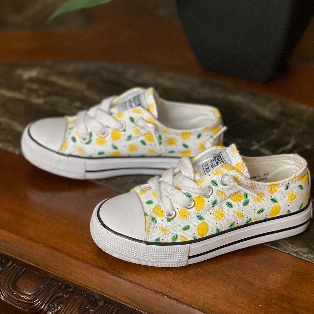 Girls Lemon Sneakers